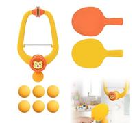 Gioco Pong Da Porta Per Bambini - 310 g, Esercitatore Regolabile Con | Racchette E Palline, Set Di Allenamento Tennis Indoor, Ideal para Casa, Palestra, Feste E Attività Di Coordinazione
