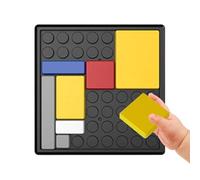 Gioco Puzzle Logico Rompicapo - Giocattolo Sviluppo Cognitivo | Puzzle Allenamento Pensiero | Attività Educativa per Bambini Ragazzi Adulti Scuola Ufficio Viaggio Campeggio