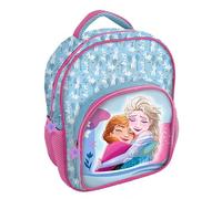 GIOCOKIDS Mochila Infantil Frozen | Mochila Escolar Niña | Modelos Elsa & Anna | Diseño Clásico o con Bolsillo Frontal