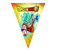 GIOCOPLAST NATALE S.P.A Guirlanda banderillas de Papel Dragon Ball Super 360 cm