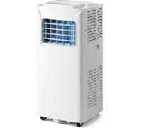 GIOFEOIK Aire Acondicionado Portátil 12000 BTU, Enfría hasta 28 m², Kit de Instalación Incluido, 2 Velocidades, Temporizador 24H, Mando a Distancia, Oscilación 120°, Enc, 7000 Btu, 7000 BTU