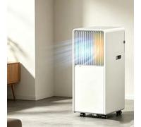 GIOFEOIK Aire acondicionado portátil Inverter móvil para el hogar, refrigeración calefacción deshumidificación Ventilación, Panel de control inteligente, Filtro, Q5