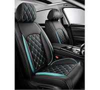 GIOFEOIK Funda Asiento Coche Universal 5 Plazas, Cuero Ecológico Resistente,Fácil Instalación Accesorios Vehículo Protección Tapicería, Verde