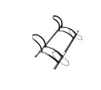 Gioma Bikestand New Giosy Multiplo 2 Posti, Cavalletto Supporto Parcheggio Bici, 100% Made In Italy Aparcamiento de Bicicletas, Adultos Unisex, Negro, M