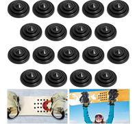 GIONAR 18 almohadillas autoadhesivas para snowboard y snowboard 3D, para esquí y snowboard que ofrecen un agarre adicional al hacer snowboard para hombres y mujeres