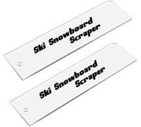 GIONAR 2/3 unidades de extractores de cera para esquís - Cuchilla de extracción de ski - Cuchilla de extracción de Skiwax para Alpine Ski Freeride & Snowboard Base Wax de protección