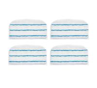 GIONAR 4 almohadillas lavables para mopa de vapor Beldray BEL01097, toallitas de repuesto para mopa de limpieza de piso principal para Black and Decker FSM1600 FSM1610 FSM1620, FSMP20-XJ
