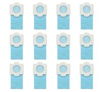 GIONAR Pack de 12 bolsas para aspiradora Makita antibacterianas para aspiradora Makita CL102/104/107/182, accesorios adecuados para aspiradora inalámbrica