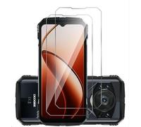 GIOPUEY [2 Pack Cristal Templado Compatible con DOOGEE S118, Vidrio de Alta Transmitancia, Inastillable, Funda Compatible, Protector Pantalla para DOOGEE S118