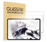 GIOPUEY [2 Pack Cristal Templado Compatible con RedMagic Nova Gaming Tablet, Vidrio de Alta Transmitancia, Inastillable, Funda Compatible, Protector Pantalla para RedMagic Nova Gaming Tablet