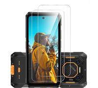GIOPUEY [2 Pack Cristal Templado Compatible con Ulefone Armor 26 Ultra, Vidrio de Alta Transmitancia, Inastillable, Funda Compatible, Protector Pantalla para Ulefone Armor 26 Ultra