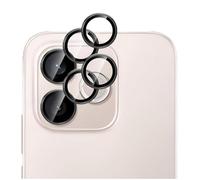 GIOPUEY 2 Pack Protector de Lente de Cámara Compatible con Honor 600 Lite, [Protección Integral][Doble Protección] Metal + Vidrio Templado, Protector de Cámara - Black