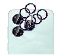 GIOPUEY 2 Pack Protector de Lente de Cámara Compatible con Honor X5C/X5C Plus, [Protección Integral][Doble Protección] Metal + Vidrio Templado, Protector de Cámara - Colorful