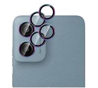 GIOPUEY 2 Pack Protector de Lente de Cámara Compatible con Motorola Moto G06 Power, [Protección Integral][Doble Protección] Metal + Vidrio Templado, Protector de Cámara - Colorful