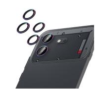 GIOPUEY 2 Pack Protector de Lente de Cámara Compatible con Nothing Phone 4b, [Protección Integral][Doble Protección] Metal + Vidrio Templado, Protector de Cámara - Colorful