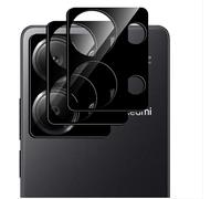 GIOPUEY 2 Pack Protector de Lente de Cámara Compatible con Redmi Note 13 Pro 4G, HD Vidrio Templado, Anti Rasguños [Anti-Huella Digital] Protector de cámara para Redmi Note 13 Pro 4G