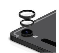 GIOPUEY 2 Pack Protector de Lente de Cámara Compatible con Samsung Galaxy Tab A11 Plus, [Protección Integral][Doble Protección] Metal + Vidrio Templado, Protector de Cámara - Black