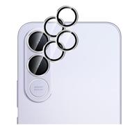 GIOPUEY 2 Pack Protector de Lente de Cámara Compatible con Vivo V70 FE, [Protección Integral][Doble Protección] Metal + Vidrio Templado, Protector de Cámara - Silver