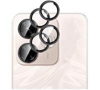 GIOPUEY 2 Pack Protector de Lente de Cámara Compatible con Xiaomi Redmi 13X, [Protección Integral][Doble Protección] Metal + Vidrio Templado, Protector de Cámara - Black