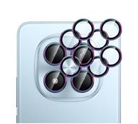 GIOPUEY 2 Pack Protector de Lente de Cámara Compatible con Xiaomi Redmi Note 15 Pro 4G, [Protección Integral][Doble Protección] Metal + Vidrio Templado, Protector de Cámara - Colorful