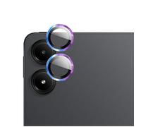 GIOPUEY 2 Pack Protector de Lente de Cámara Compatible con Xiaomi Redmi Pad 2 Pro 12.1 2025, [Protección Integral][Doble Protección] Metal + Vidrio Templado, Protector de Cámara - Colorful