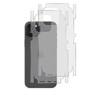 GIOPUEY[2 Piezas Protector Trasero Compatible con iPhone 14, iPhone 14 Protector de Pantalla Trasera, TPU Suave, Delgado, Textura Mate, Borde Protector - Translucent