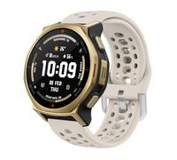 GIOPUEY 20mm Correas Compatible con Amazfit T-Rex 3 Pro 44mm/Active 3 Premium/Cheetah 2 Pro, Suave silicona La Correa [Resistente al Desgaste] [Transpirable] Pulsera