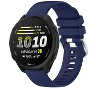 GIOPUEY 20mm Correas Compatible con Garmin Forerunner 70/170/170 Music, Suave Silicona La Correa [Resistente al Desgaste] [Transpirable] Pulsera - Dark Blue