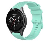 GIOPUEY 20mm Correas Compatible con Hama Smartwatch 8900 1,43, Suave Silicona La Correa [Resistente al Desgaste] [Transpirable] Pulsera - Green