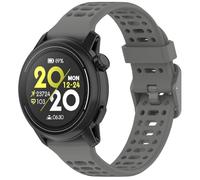 GIOPUEY 22mm Correas Compatible con COROS Pace 4/Apex 4 42mm/Pace Pro/Pace3/Apex-Pro/2 Pro, Suave Silicona La Correa [Resistente al Desgaste] [Transpirable] Pulsera - Grey