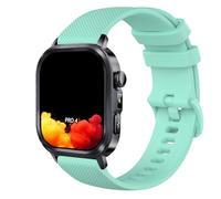 GIOPUEY 22mm Correas Compatible con Knauermann Pro 4 ECKI/Pro3 ECKIG/Pro4 Ultra, Suave Silicona La Correa [Resistente al Desgaste] [Transpirable] Pulsera - Green