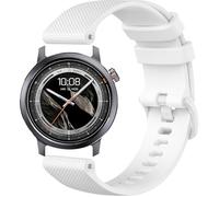 GIOPUEY 22mm Correas Compatible con Kospet Orb, Suave Silicona La Correa [Resistente al Desgaste] [Transpirable] Pulsera - White