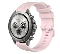 GIOPUEY 22mm Correas Compatible con Mibro Watch GS Explorer/Explorer S, Suave Silicona La Correa [Resistente al Desgaste] [Transpirable] Pulsera - Pink