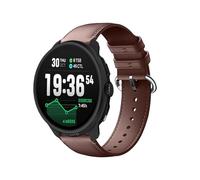 GIOPUEY 22mm Correas Compatible con Suunto Run/Race/Race S/Race2/Vertical/Suunto 5 Peak/9 Peak/Ocean, Piel Genuina La Correa [Resistente al Desgaste] [Transpirable] Pulsera - Brown