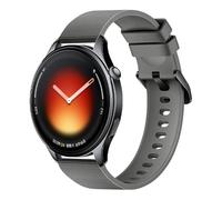 GIOPUEY 22mm Correas Compatible con Xiaomi Watch 5/S5/S4/S3/Watch 2, Suave silicona La Correa [Resistente al Desgaste] [Transpirable] Pulsera - grey