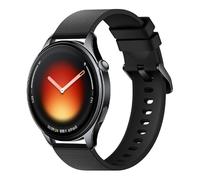 GIOPUEY 22mm Correas Compatible con Xiaomi Watch 5/S5/S4/S3/Watch 2, Suave silicona La Correa [Resistente al Desgaste] [Transpirable] Pulsera - Black