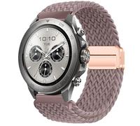 GIOPUEY 22mm Correas Magnética Compatible con Mibro Watch GS Explorer/Explorer S, Correa Tejida de Nailon Suave [Unisexo] [Transpirable] - Purple