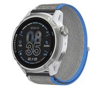 GIOPUEY 24mm Correas Compatible con COROS Apex 4 46mm, Correa Tejida de Nailon Suave [Unisexo] [Transpirable] - Grey