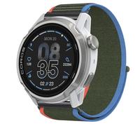 GIOPUEY 24mm Correas Compatible con COROS Apex 4 46mm, Correa Tejida de Nailon Suave [Unisexo] [Transpirable] - Green