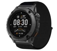 GIOPUEY 24mm Correas Compatible con COROS Nomad, Correa Tejida de Nailon Suave [Unisexo] [Transpirable] - Black