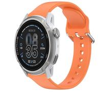 GIOPUEY 24mm Correas para COROS Apex 4 46mm, Movimiento Simple Suave Silicona La Correa [Resistente al Desgaste] Pulsera - Orange