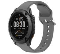 GIOPUEY 24mm Correas para COROS Nomad, Movimiento Simple Suave Silicona La Correa [Resistente al Desgaste] Pulsera - Grey