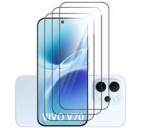 GIOPUEY [3 Pack Cristal Templado Compatible con Vivo V70, Vidrio de Alta Transmitancia, Inastillable, Protección Completa, Protector Pantalla