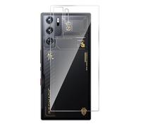 GIOPUEY [3 Pack Protector Trasero Compatible con Nubia Red Magic 9S Pro/9 Pro, TPU Flexible, Ultra Delgado, Inastillable, Funda Compatible, Resistente a Los Arañazos - Transparent