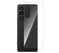 GIOPUEY [3 Pack Protector Trasero Compatible con Sony Xperia 1 V, TPU Flexible, Ultra Delgado, Inastillable, Funda Compatible, Resistente a Los Arañazos - Transparent