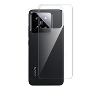 GIOPUEY [3 Pack Protector Trasero Compatible con Xiaomi 14, TPU Flexible, Ultra Delgado, Inastillable, Funda Compatible, Resistente a Los Arañazos - Transparent