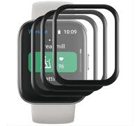 GIOPUEY 3 Unidades Protector de Pantalla para Amazfit Bip 5 Unity, [Cobertura Completa] HD Material Compuesto Láminas Protectora con Capa Oleófoba - Transparente
