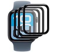 GIOPUEY 3 Unidades Protector de Pantalla para Apple Watch SE 3 40mm (2025), [Cobertura Completa] HD Material Compuesto Láminas Protectora con Capa Oleófoba - Transparente
