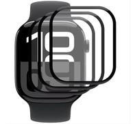 GIOPUEY 3 Unidades Protector de Pantalla para Apple Watch Series 10 46mm, [Cobertura Completa] HD Material Compuesto Láminas Protectora con Capa Oleófoba - Transparente