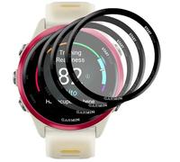 GIOPUEY 3 Unidades Protector de Pantalla para Garmin Forerunner 570 42mm, [Cobertura Completa] HD Material Compuesto Láminas Protectora con Capa Oleófoba - Transparente